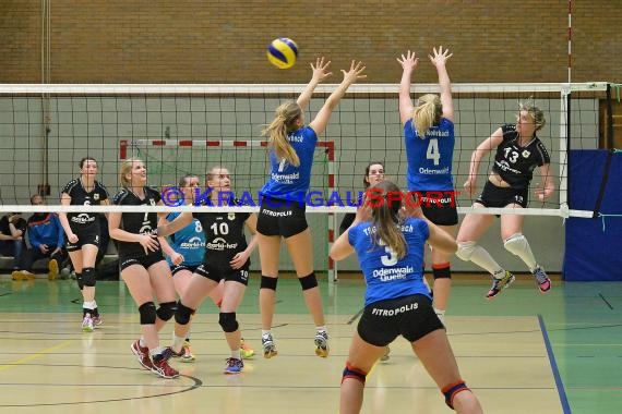 Volleyball Damen 3. Liga Süd SV Sinsheim gegen TSG Heidelberg-Rohrbach 10.04.2016 (© Siegfried)