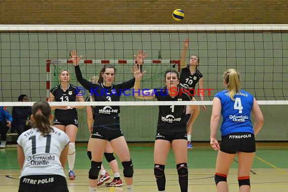 Volleyball Damen 3. Liga Süd SV Sinsheim gegen TSG Heidelberg-Rohrbach 10.04.2016 (© Siegfried)