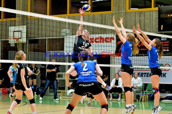 Volleyball Damen 3. Liga Süd SV Sinsheim gegen TSG Heidelberg-Rohrbach 10.04.2016 (© Siegfried)