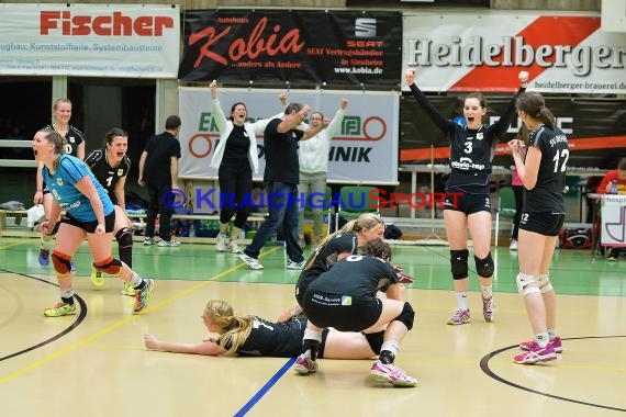 Volleyball Damen 3. Liga Süd SV Sinsheim gegen TSG Heidelberg-Rohrbach 10.04.2016 (© Siegfried)