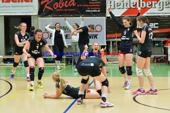 Volleyball Damen 3. Liga Süd SV Sinsheim gegen TSG Heidelberg-Rohrbach 10.04.2016 (© Siegfried)