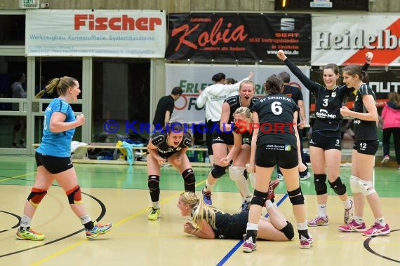 Volleyball Damen 3. Liga Süd SV Sinsheim gegen TSG Heidelberg-Rohrbach 10.04.2016 (© Siegfried)