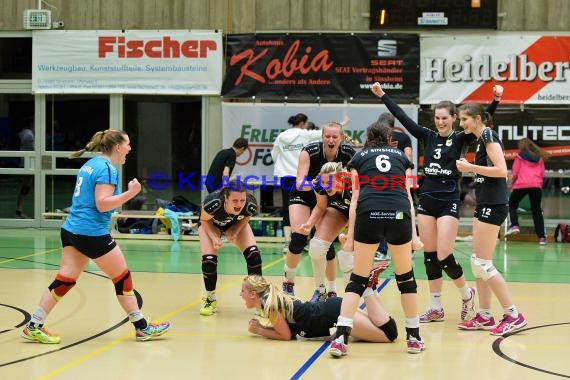 Volleyball Damen 3. Liga Süd SV Sinsheim gegen TSG Heidelberg-Rohrbach 10.04.2016 (© Siegfried)