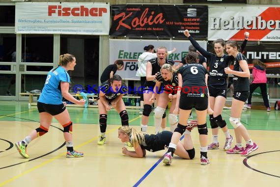 Volleyball Damen 3. Liga Süd SV Sinsheim gegen TSG Heidelberg-Rohrbach 10.04.2016 (© Siegfried)