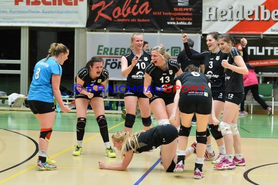 Volleyball Damen 3. Liga Süd SV Sinsheim gegen TSG Heidelberg-Rohrbach 10.04.2016 (© Siegfried)