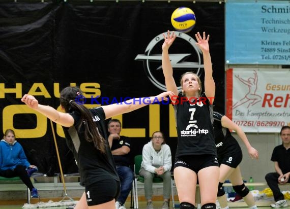 Volleyball Damen 3. Liga Süd SV Sinsheim gegen TSG Heidelberg-Rohrbach 10.04.2016 (© Siegfried)