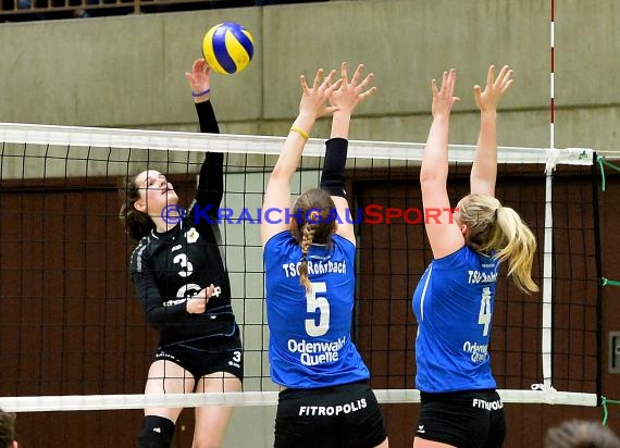 Volleyball Damen 3. Liga Süd SV Sinsheim gegen TSG Heidelberg-Rohrbach 10.04.2016 (© Siegfried)