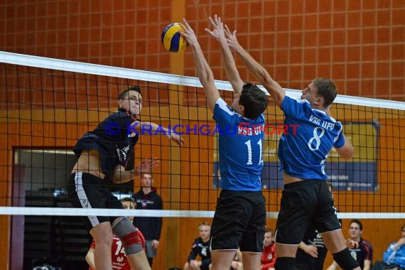 Volleyball Herren Verbandsliga SG Sinsheim/Waibstadt/Helmstadt vs VSG Ubstadt/Forst 10.12.2016 (© Siegfried Lörz)