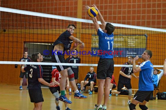 Volleyball Herren Verbandsliga SG Sinsheim/Waibstadt/Helmstadt vs VSG Ubstadt/Forst 10.12.2016 (© Siegfried Lörz)