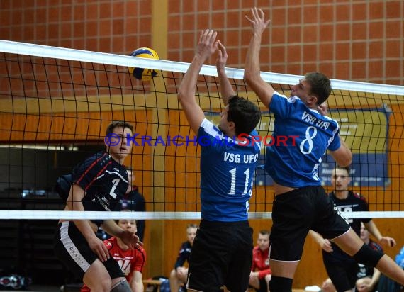 Volleyball Herren Verbandsliga SG Sinsheim/Waibstadt/Helmstadt vs VSG Ubstadt/Forst 10.12.2016 (© Siegfried Lörz)