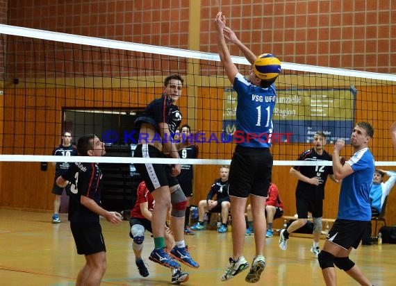 Volleyball Herren Verbandsliga SG Sinsheim/Waibstadt/Helmstadt vs VSG Ubstadt/Forst 10.12.2016 (© Siegfried Lörz)