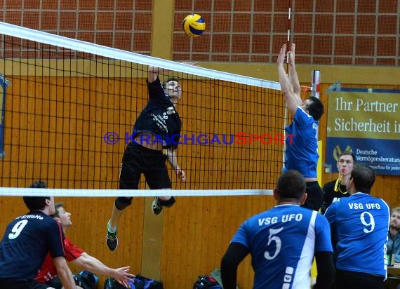 Volleyball Herren Verbandsliga SG Sinsheim/Waibstadt/Helmstadt vs VSG Ubstadt/Forst 10.12.2016 (© Siegfried Lörz)