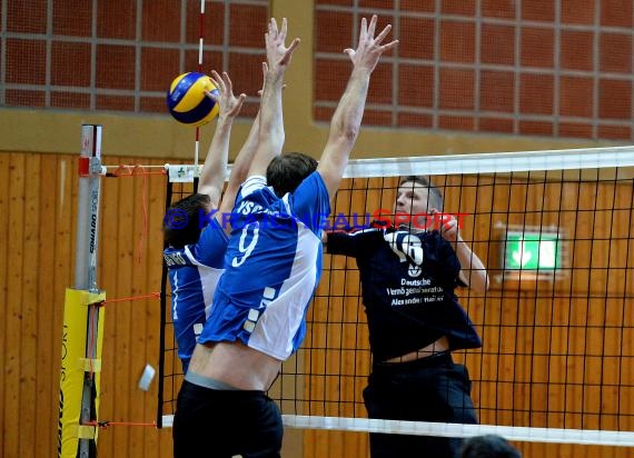 Volleyball Herren Verbandsliga SG Sinsheim/Waibstadt/Helmstadt vs VSG Ubstadt/Forst 10.12.2016 (© Siegfried Lörz)