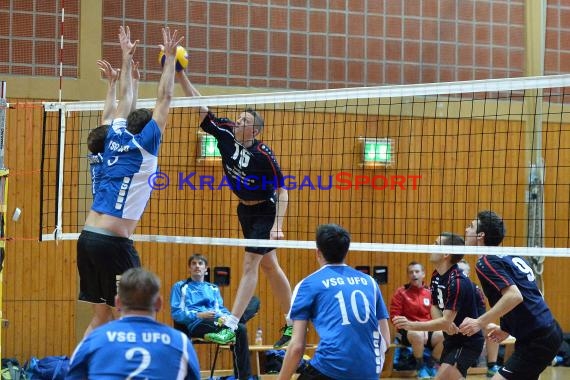 Volleyball Herren Verbandsliga SG Sinsheim/Waibstadt/Helmstadt vs VSG Ubstadt/Forst 10.12.2016 (© Siegfried Lörz)