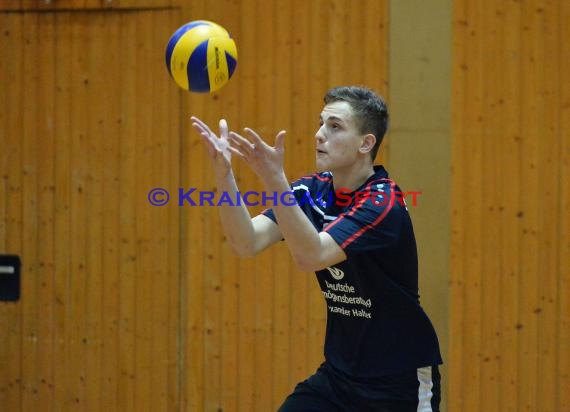 Volleyball Herren Verbandsliga SG Sinsheim/Waibstadt/Helmstadt vs VSG Ubstadt/Forst 10.12.2016 (© Siegfried Lörz)