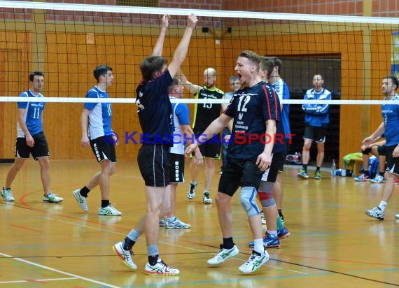 Volleyball Herren Verbandsliga SG Sinsheim/Waibstadt/Helmstadt vs VSG Ubstadt/Forst 10.12.2016 (© Siegfried Lörz)