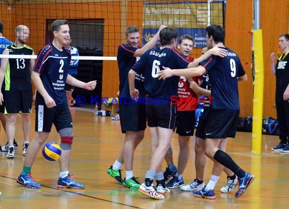 Volleyball Herren Verbandsliga SG Sinsheim/Waibstadt/Helmstadt vs VSG Ubstadt/Forst 10.12.2016 (© Siegfried Lörz)