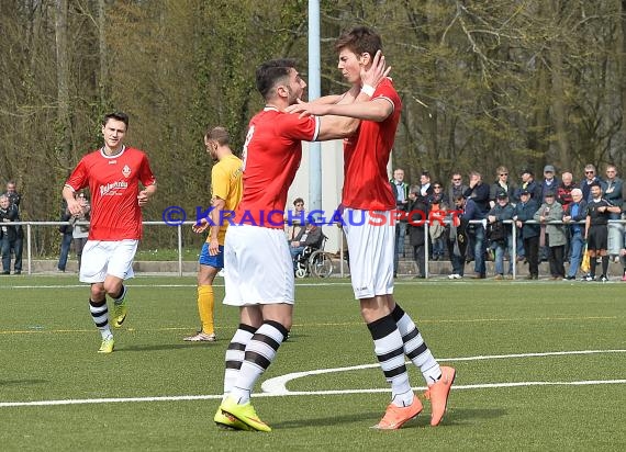 Landesliga Rhein Neckar FC Mühlhausen vs VfB Eppingen 02.04.2016 (© Siegfried)