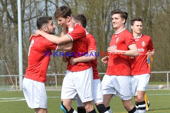 Landesliga Rhein Neckar FC Mühlhausen vs VfB Eppingen 02.04.2016 (© Siegfried)