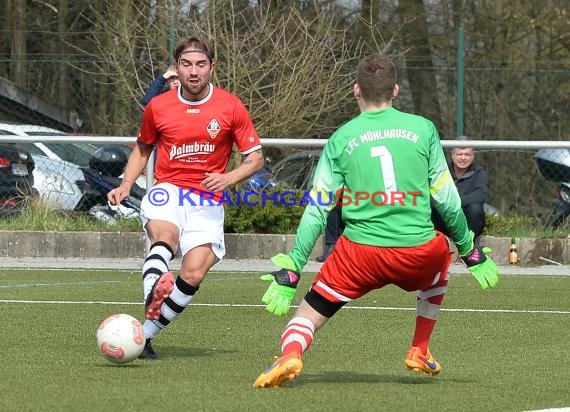 Landesliga Rhein Neckar FC Mühlhausen vs VfB Eppingen 02.04.2016 (© Siegfried)