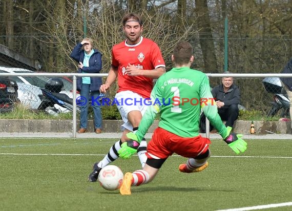 Landesliga Rhein Neckar FC Mühlhausen vs VfB Eppingen 02.04.2016 (© Siegfried)