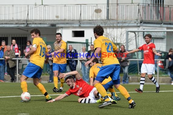 Landesliga Rhein Neckar FC Mühlhausen vs VfB Eppingen 02.04.2016 (© Siegfried)