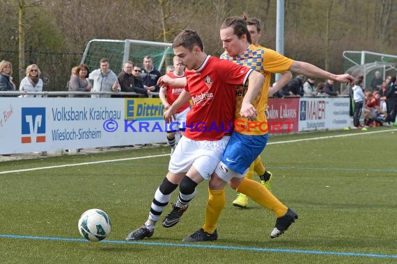 Landesliga Rhein Neckar FC Mühlhausen vs VfB Eppingen 02.04.2016 (© Siegfried)