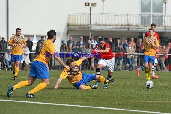 Landesliga Rhein Neckar FC Mühlhausen vs VfB Eppingen 02.04.2016 (© Siegfried)