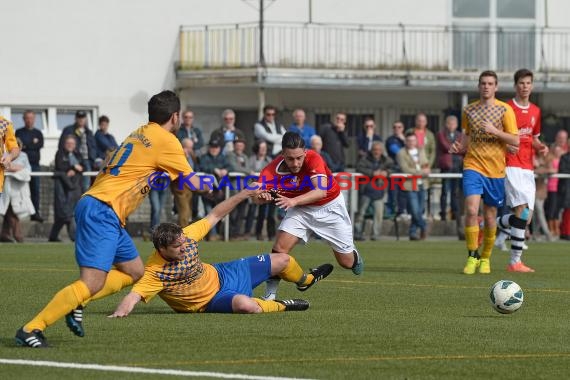 Landesliga Rhein Neckar FC Mühlhausen vs VfB Eppingen 02.04.2016 (© Siegfried)