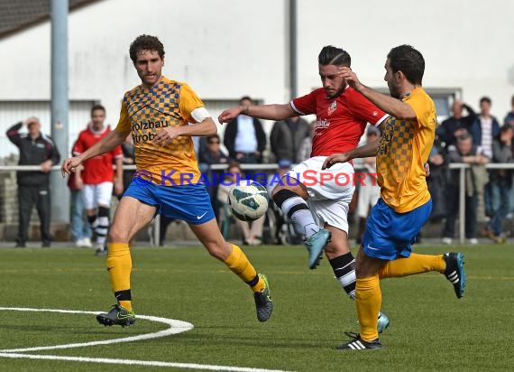 Landesliga Rhein Neckar FC Mühlhausen vs VfB Eppingen 02.04.2016 (© Siegfried)