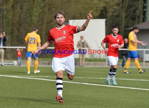 Landesliga Rhein Neckar FC Mühlhausen vs VfB Eppingen 02.04.2016 (© Siegfried)