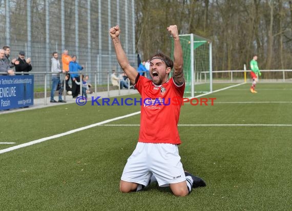 Landesliga Rhein Neckar FC Mühlhausen vs VfB Eppingen 02.04.2016 (© Siegfried)