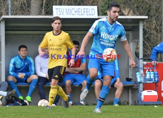 Landesliga Rhein Neckar TSV Michelfeld vs VfB Gartenstadt 10.04.2016 (© Siegfried)