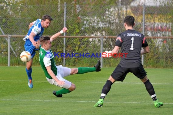 Verbandsliga Nordbaden FC Zuzenhausen vs FC Astoria Walldorf-2   (© Siegfried Lörz)