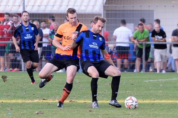 Sinsheimer Stadtpokal Endspiel SV Rohrbach/S vs TSV Steinsfurt (© Siegfried Lörz)