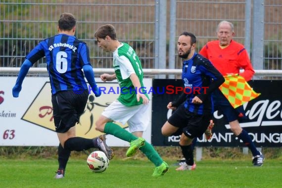 Kreisliga Sinsheim SV Rohrbach/S vs FC Zuzenhausen 2 23.10.2016 (© Siegfried)