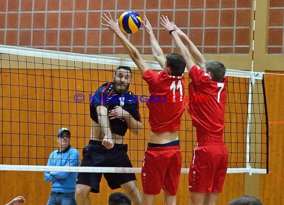 Volleyball Verbandsliga Nordbaden SG Sinsheim-Waibstadt-Helmstadt vs TV Bühl 2 05.11.2016 (© Siegfried Lörz)