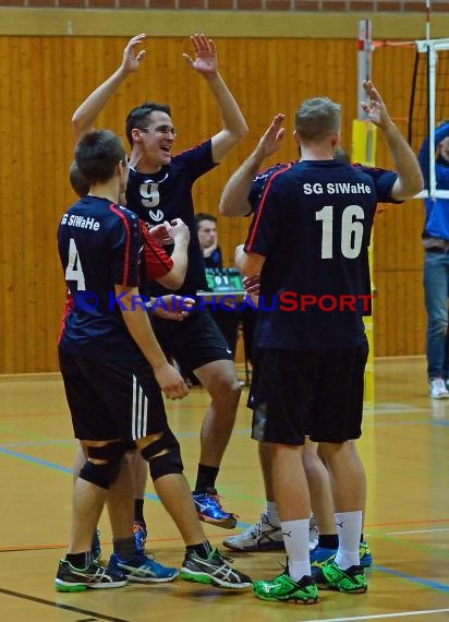 Volleyball Verbandsliga Nordbaden SG Sinsheim-Waibstadt-Helmstadt vs TV Bühl 2 05.11.2016 (© Siegfried Lörz)