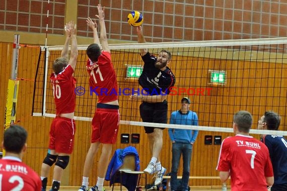 Volleyball Verbandsliga Nordbaden SG Sinsheim-Waibstadt-Helmstadt vs TV Bühl 2 05.11.2016 (© Siegfried Lörz)