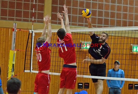 Volleyball Verbandsliga Nordbaden SG Sinsheim-Waibstadt-Helmstadt vs TV Bühl 2 05.11.2016 (© Siegfried Lörz)