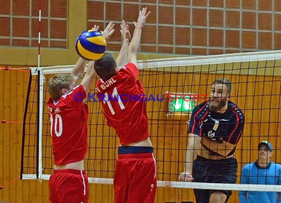 Volleyball Verbandsliga Nordbaden SG Sinsheim-Waibstadt-Helmstadt vs TV Bühl 2 05.11.2016 (© Siegfried Lörz)