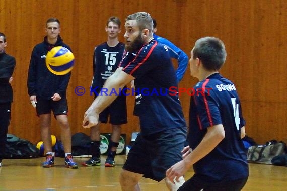 Volleyball Verbandsliga Nordbaden SG Sinsheim-Waibstadt-Helmstadt vs TV Bühl 2 05.11.2016 (© Siegfried Lörz)