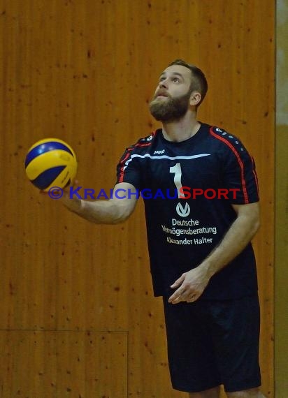 Volleyball Verbandsliga Nordbaden SG Sinsheim-Waibstadt-Helmstadt vs TV Bühl 2 05.11.2016 (© Siegfried Lörz)