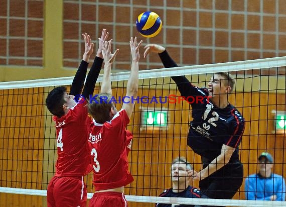 Volleyball Verbandsliga Nordbaden SG Sinsheim-Waibstadt-Helmstadt vs TV Bühl 2 05.11.2016 (© Siegfried Lörz)