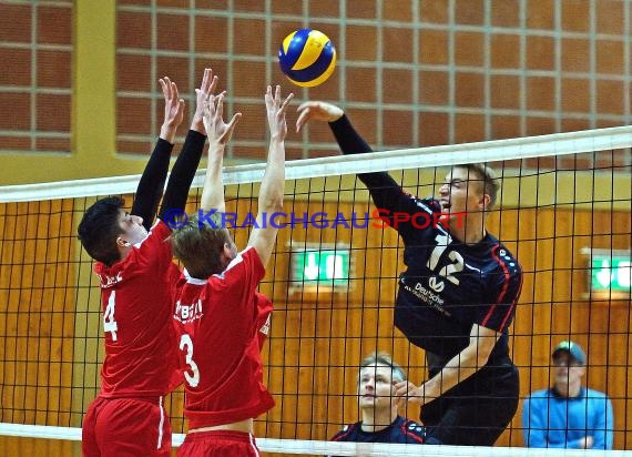 Volleyball Verbandsliga Nordbaden SG Sinsheim-Waibstadt-Helmstadt vs TV Bühl 2 05.11.2016 (© Siegfried Lörz)