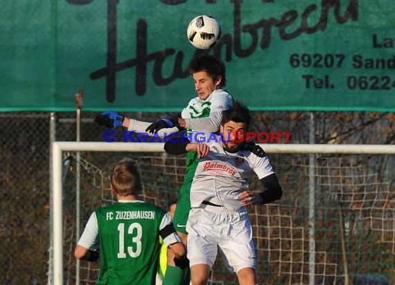 Verbandsliga Nordbaden FC Zuzenhausen vs VfB Eppingen (© Siegfried Lörz)