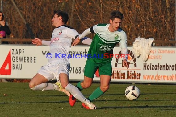 Verbandsliga Nordbaden FC Zuzenhausen vs VfB Eppingen (© Siegfried Lörz)