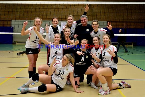 Volleyball Damen 3. Liga Süd SV Sinsheim gegen SG Bretzenheim 14.01.2017 (© Siegfried)