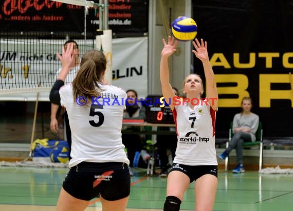 Volleyball Damen 3. Liga Süd SV Sinsheim gegen SG Bretzenheim 14.01.2017 (© Siegfried)