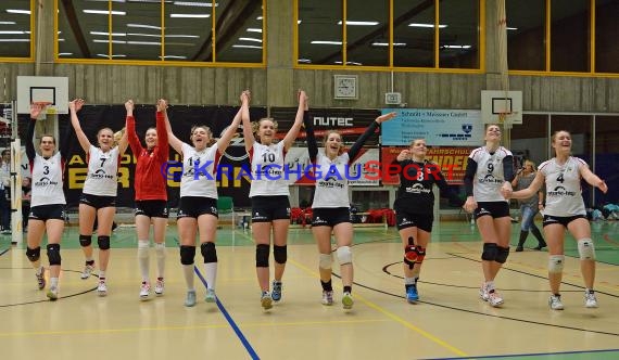 Volleyball Damen 3. Liga Süd SV Sinsheim gegen SG Bretzenheim 14.01.2017 (© Siegfried)